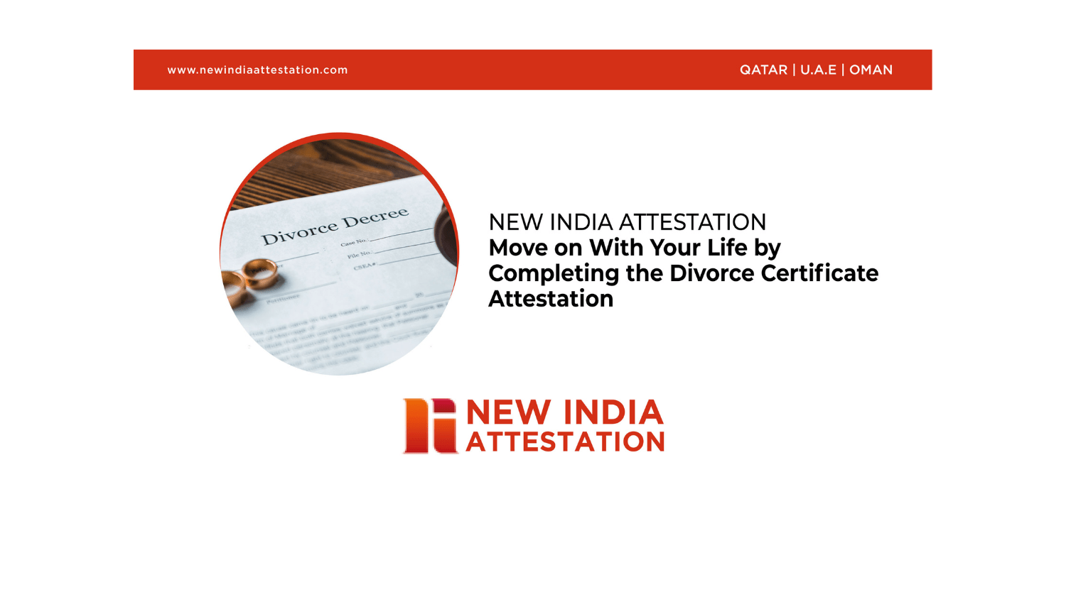 Divorce Certificate Attestation | NEW INDIA ATTESTATION