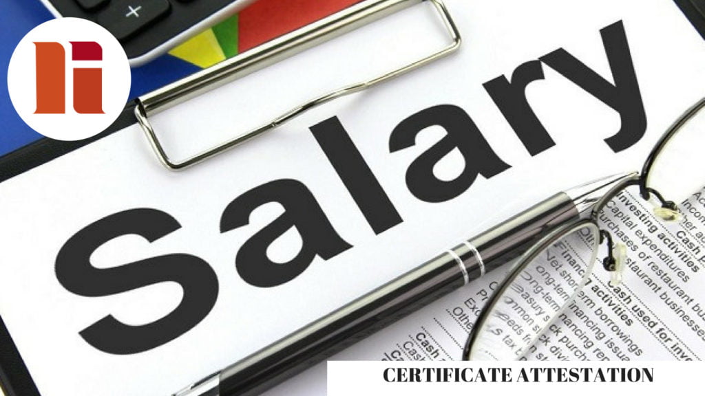 Salary Certificate Attestation in Qatar
