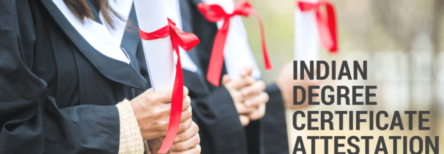 Indian Degree Certificate Attestation In Oman